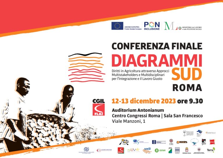 A Roma il 12 e 13 dicembre la Conferenza finale del progetto Diagrammi centro-sud